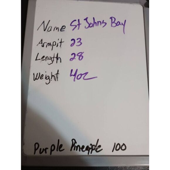 2 For 30 St John's Bay Shirt Ladies Extra Large Blue Floral Light Weight - Picture 6 of 6